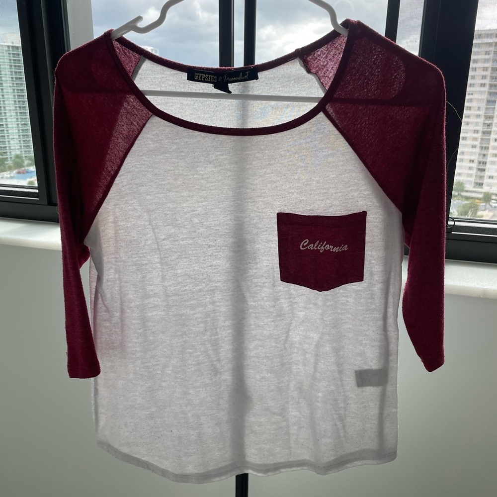 California baseball tee